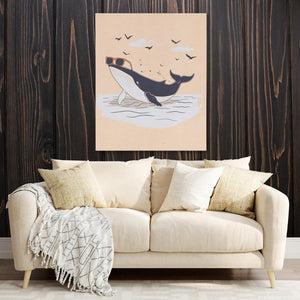 Beached Whale - Luxury Wall Art