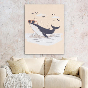 Beached Whale - Luxury Wall Art