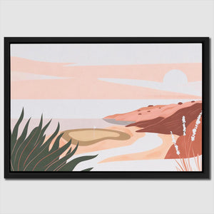 Beachside Greens - Luxury Wall Art