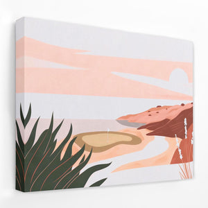 Beachside Greens - Luxury Wall Art