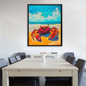 Beachside Red Crab - Luxury Wall Art