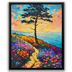 Beachside Tree - Luxury Wall Art