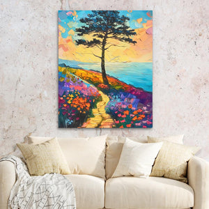 Beachside Tree - Luxury Wall Art