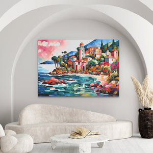 Beachside Villa - Luxury Wall Art