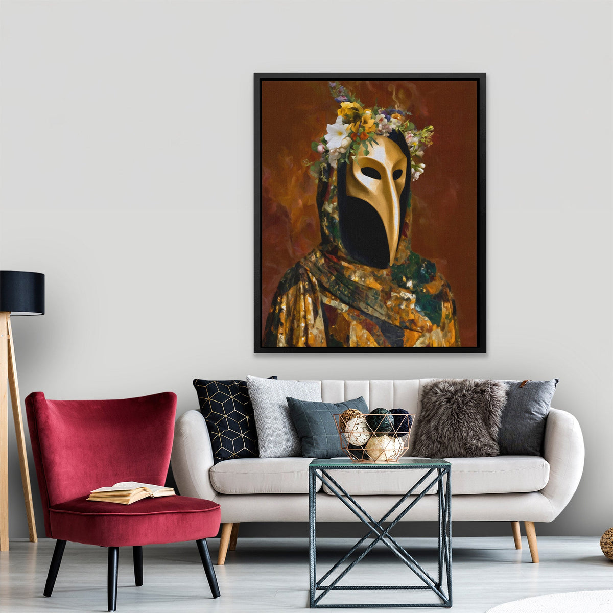 Beak Crowned Oracle - Luxury Wall Art