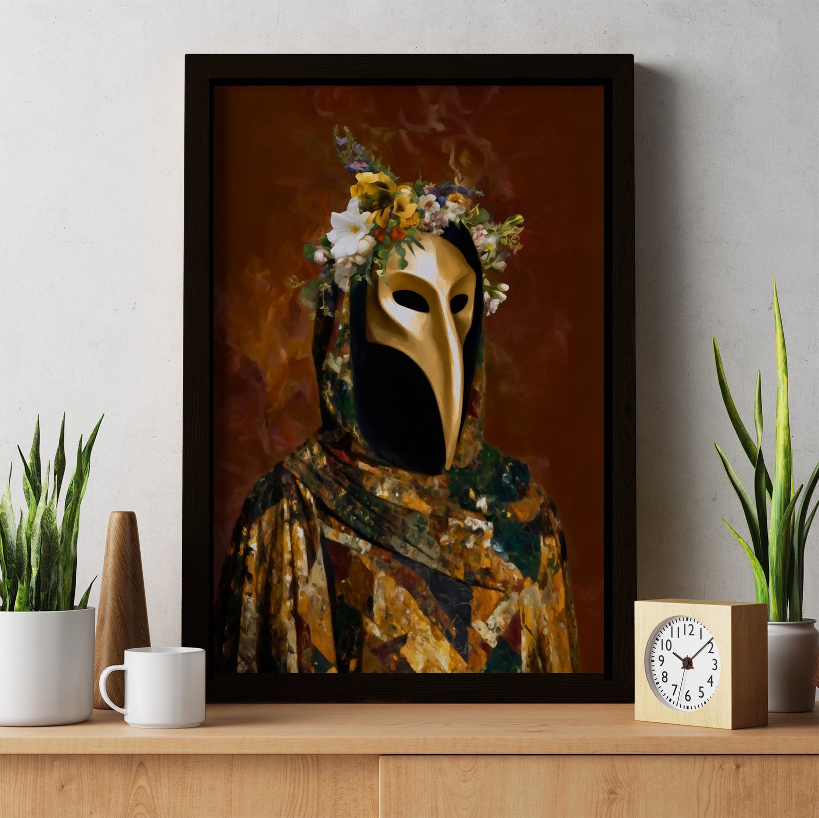 Beak Crowned Oracle - Luxury Wall Art