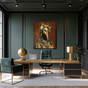 Beak Crowned Oracle - Luxury Wall Art