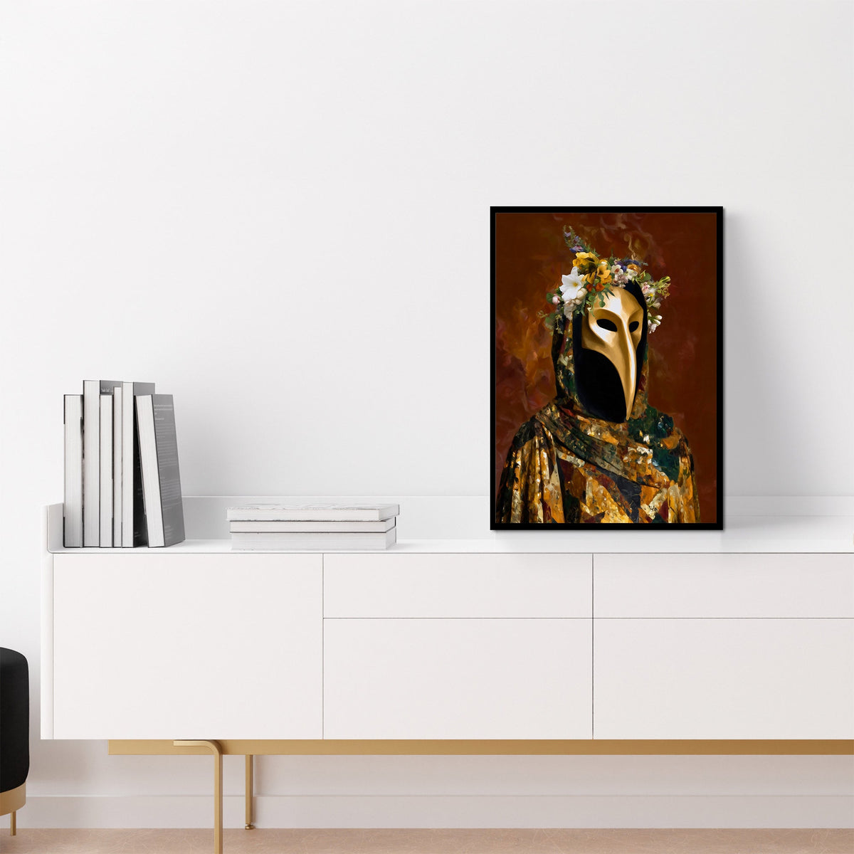 Beak Crowned Oracle - Luxury Wall Art