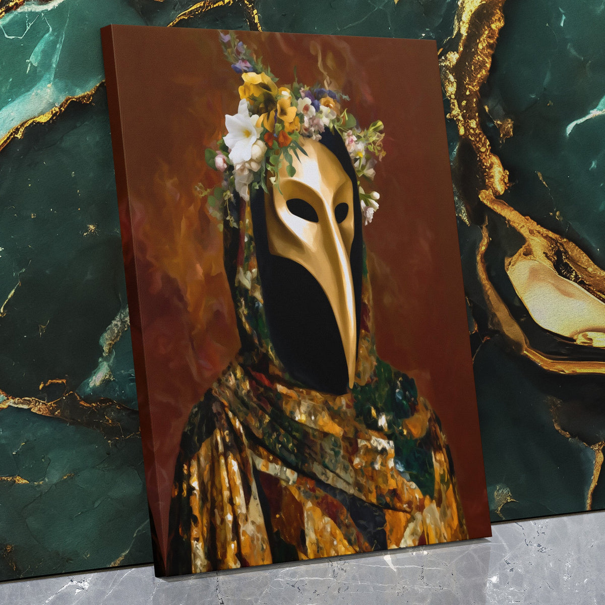 Beak Crowned Oracle - Luxury Wall Art