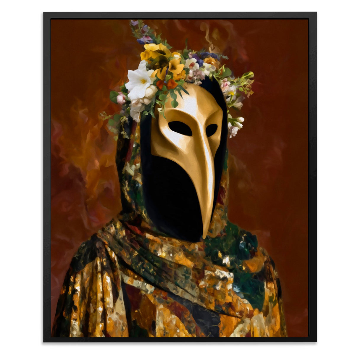 Beak Crowned Oracle - Luxury Wall Art