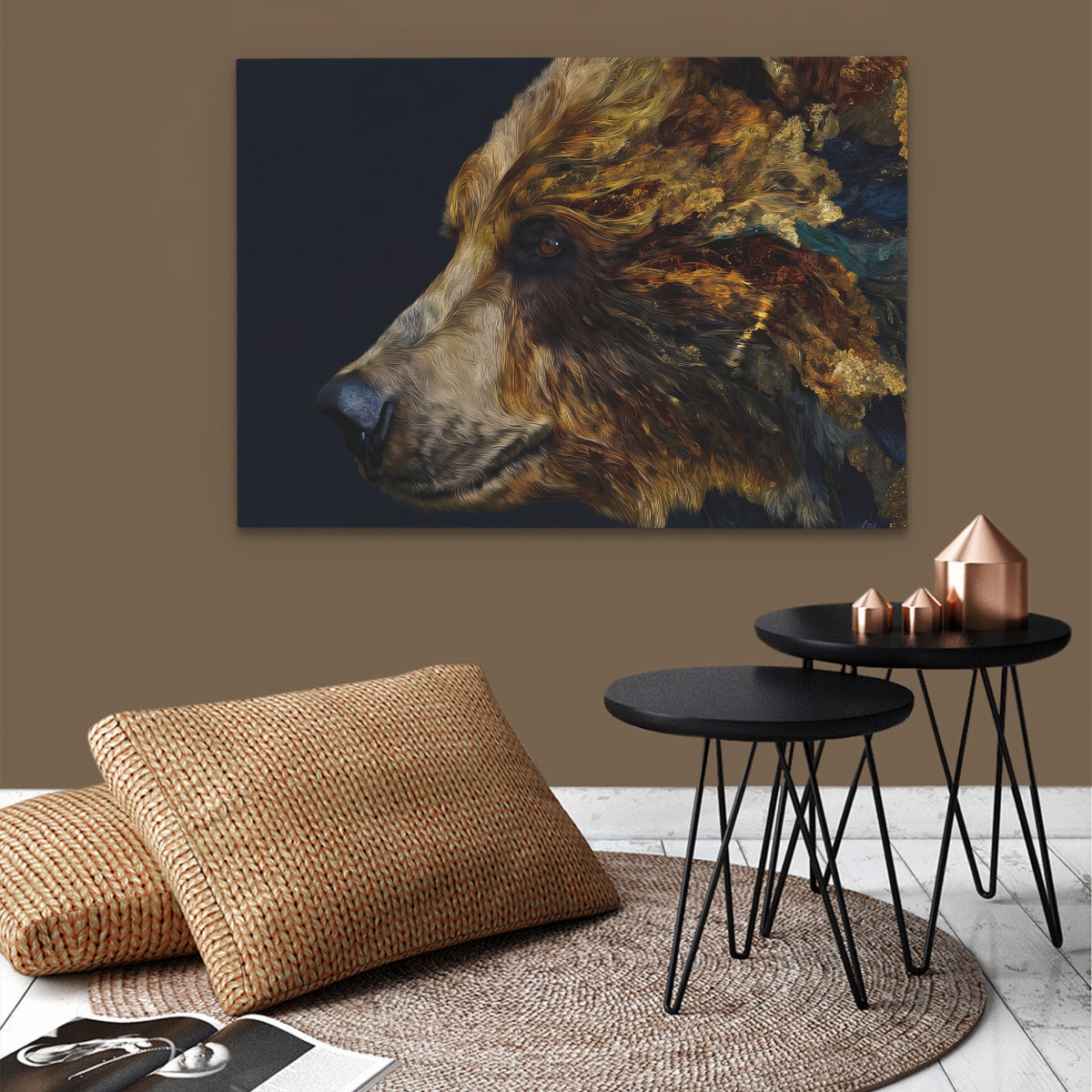 Bear Amber Bronze — Bear Amber Bronze brown wallroom 264