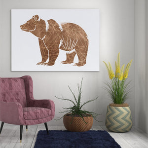 Bear Doodle - Luxury Wall Art