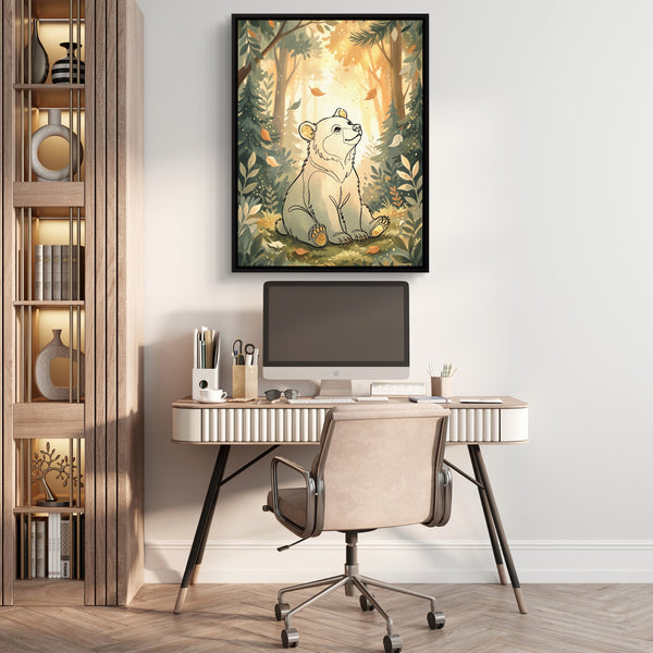Bear Forest Light in a room