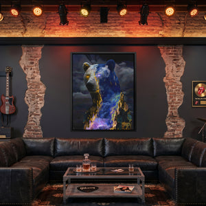 Bear Nebula Burst — Bear Nebula Burst Man Cave Guitar Port 128