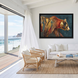 Bear Warm Mosaic - Luxury Wall Art