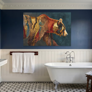 Bear Warm Mosaic — Bear Warm Mosaic Blue Bathroom Land 50
