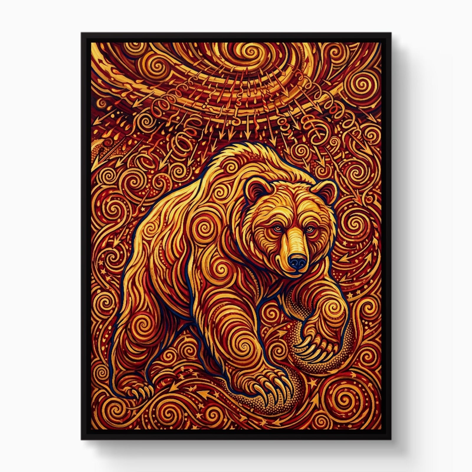 Bear Winding Path - Luxury Wall Art