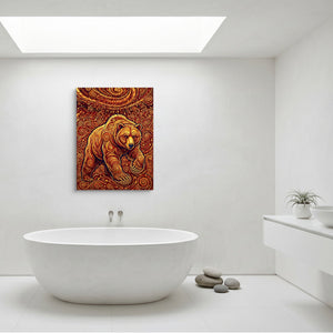 Bear Winding Path - Luxury Wall Art