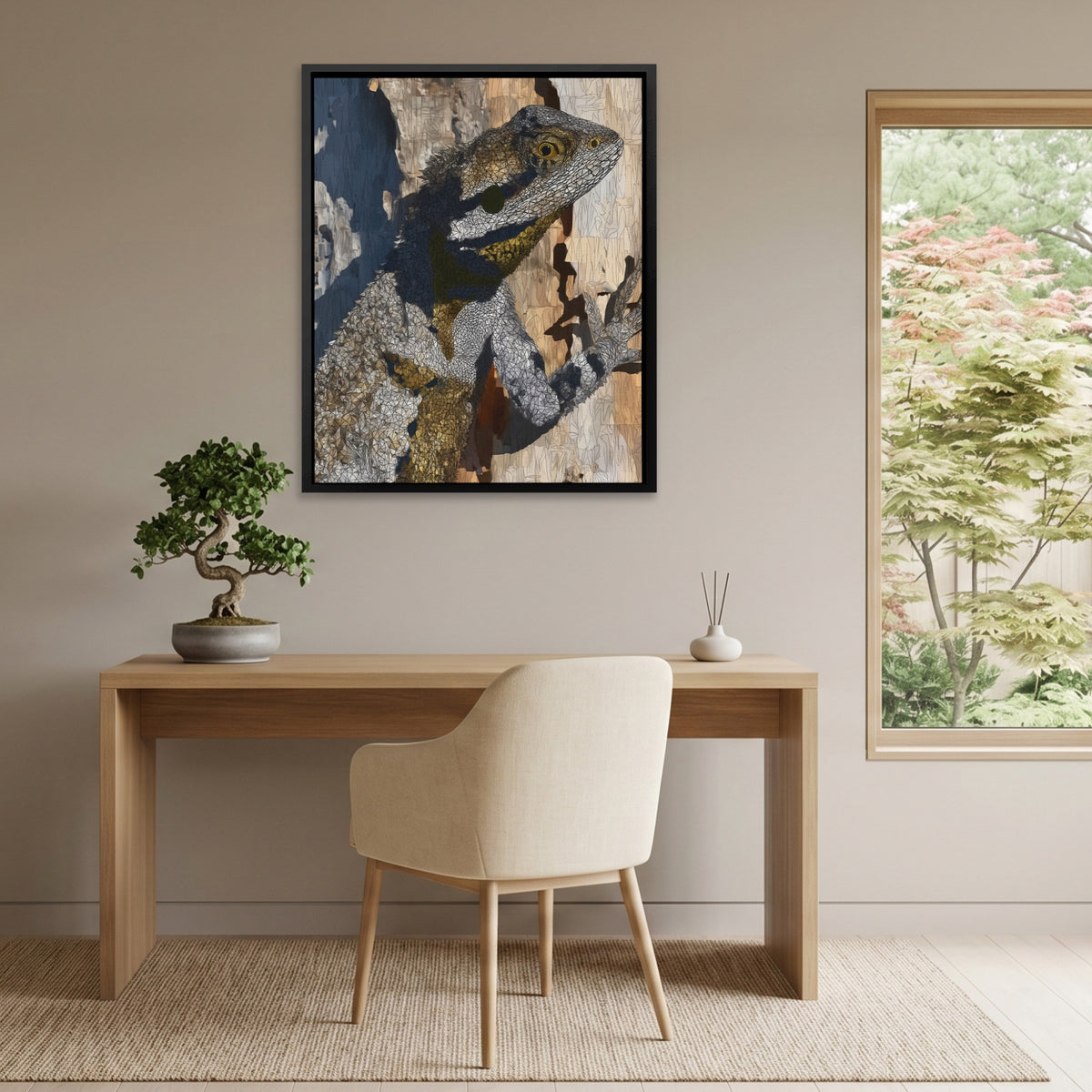 Bearded Dragon Camoflauging — Bearded Dragon Camoflauging Japan Style Port 113