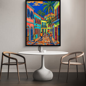 Bearded Dragon Rainbow Desert — bearded dragon rainbow desert sq coffee table 1port framed black