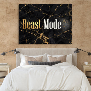 Beast Mode Golden — beast mode golden sq clay paper bedroom 1land flush print
