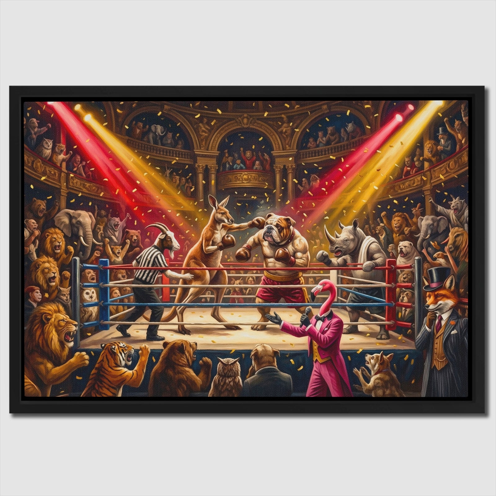 Beasts Boxing Ring — Beasts Boxing Ring Close Up Landscape 50
