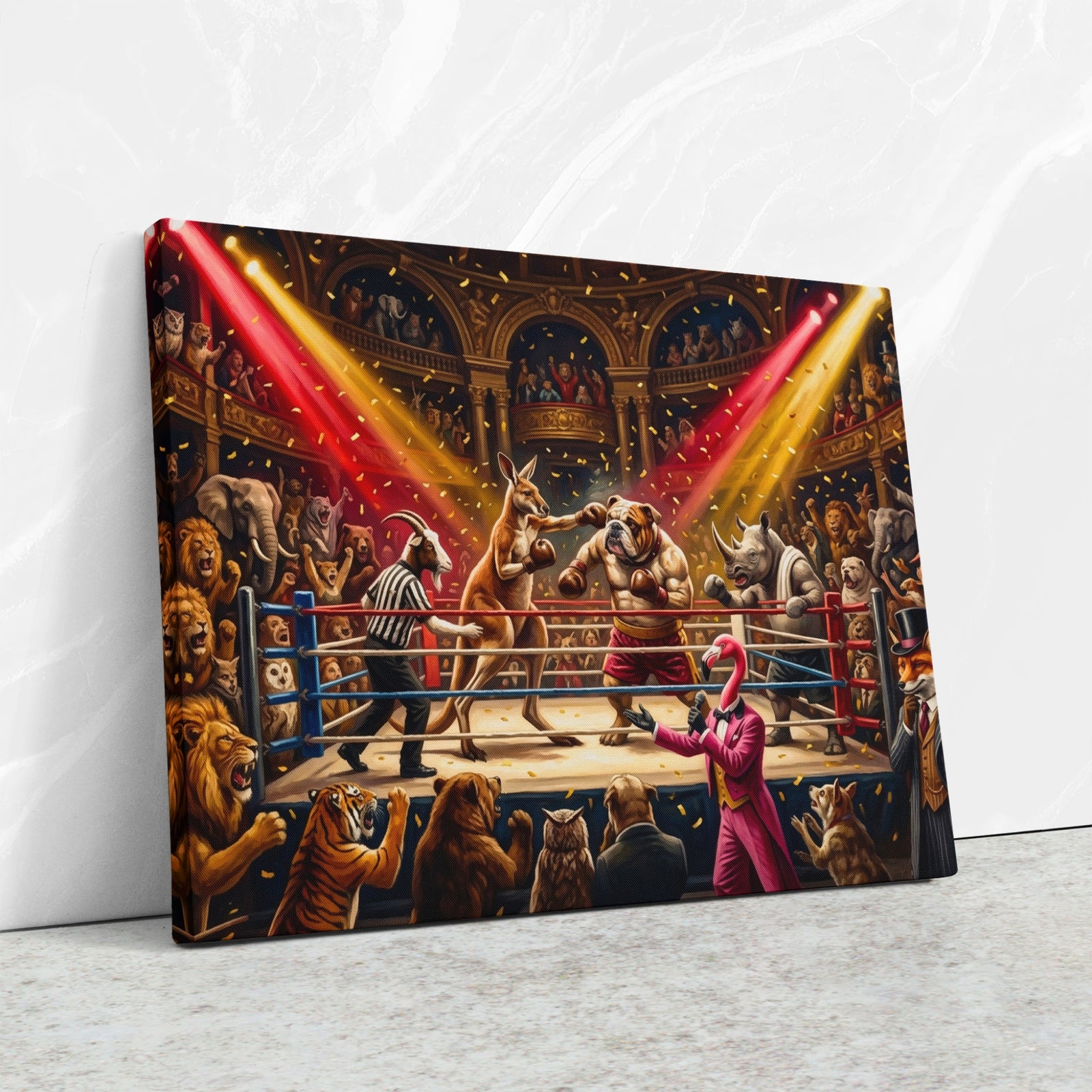 Beasts Boxing Ring — Beasts Boxing Ring Close Up Landscape 50