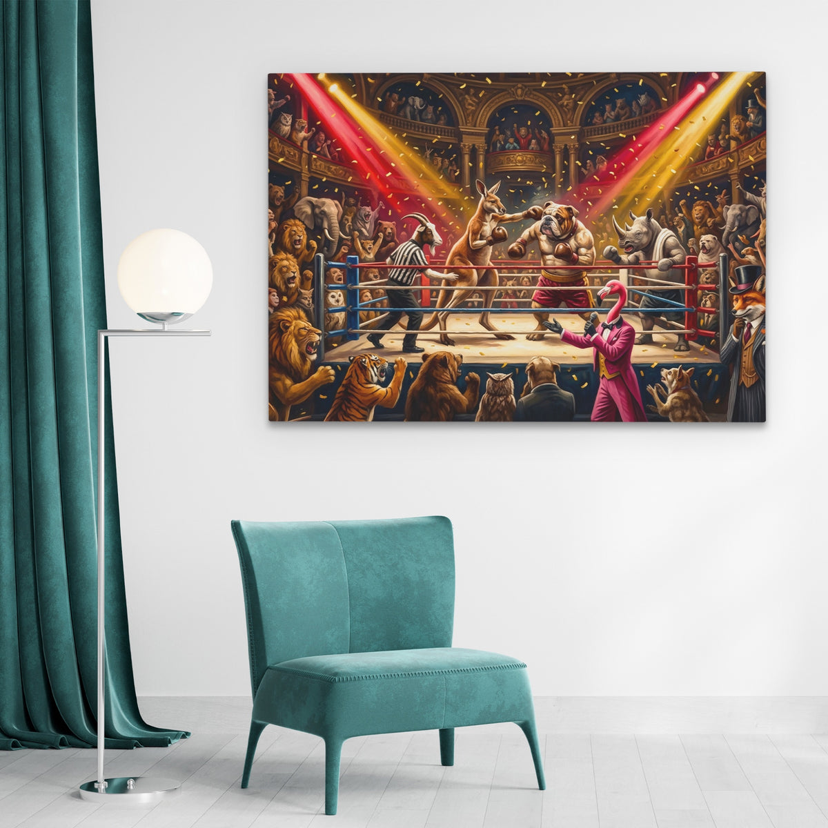 Beasts Boxing Ring — Beasts Boxing Ring Green Light land 66