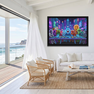 Beasts Cyberpunk Trades - Luxury Wall Art