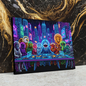 Beasts Cyberpunk Trades — Beasts Cyberpunk Trades Against Wall4x5 3 16