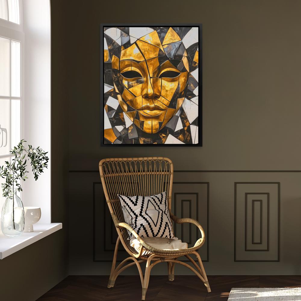 Behind the Mask - Luxury Wall Art