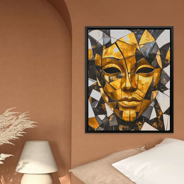 Behind the Mask in a room