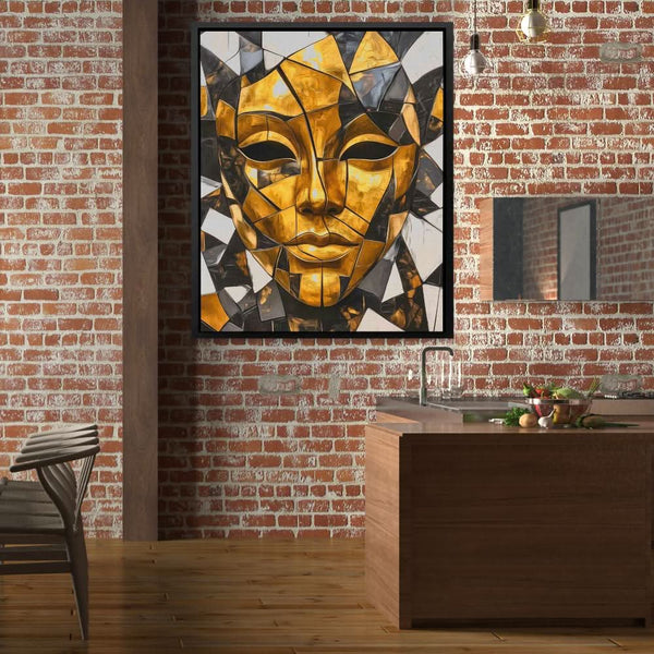 Behind the Mask in a room