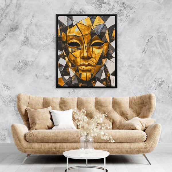 Behind the Mask in a room