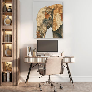 Beige Elephant - Luxury Wall Art