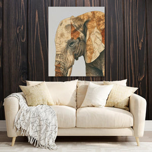 Beige Elephant - Luxury Wall Art