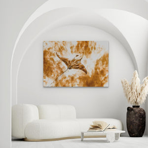 Beige Manta - Ray - Luxury Wall Art