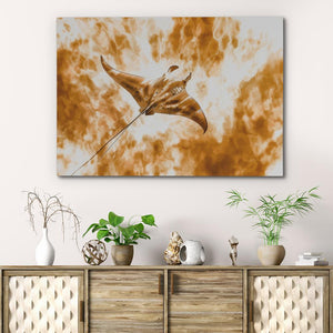 Beige Manta - Ray - Luxury Wall Art