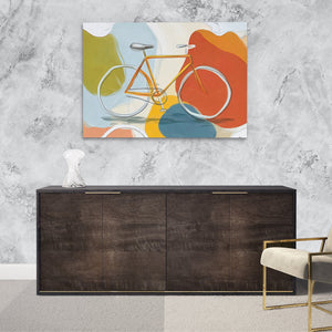 Bicycle in Motion - Luxury Wall Art