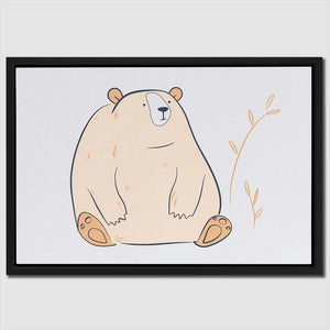 Big Bear Doodle - Luxury Wall Art