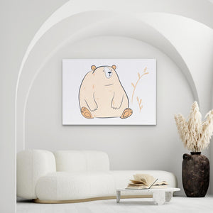 Big Bear Doodle - Luxury Wall Art