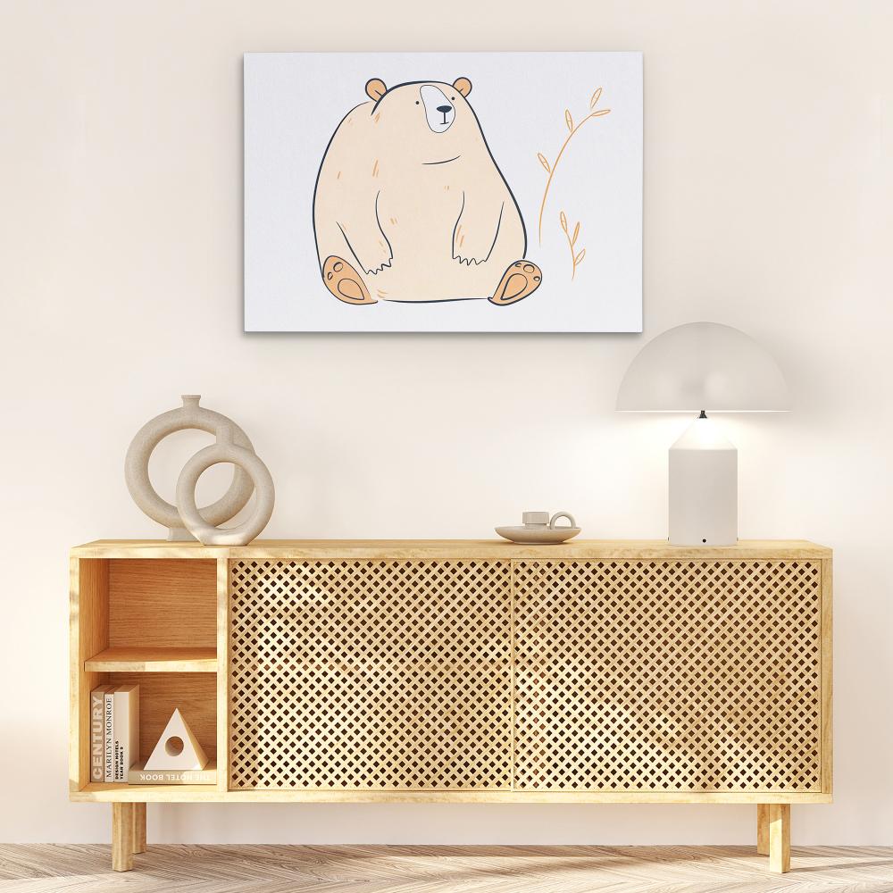 Big Bear Doodle - Luxury Wall Art