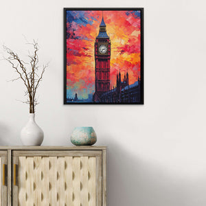 Big Ben Sunset - Luxury Wall Art