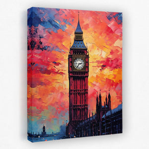 Big Ben Sunset - Luxury Wall Art