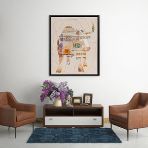 Big Bucks - Luxury Wall Art