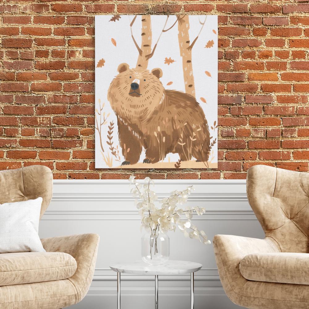 Big Forest Bear - Luxury Wall Art