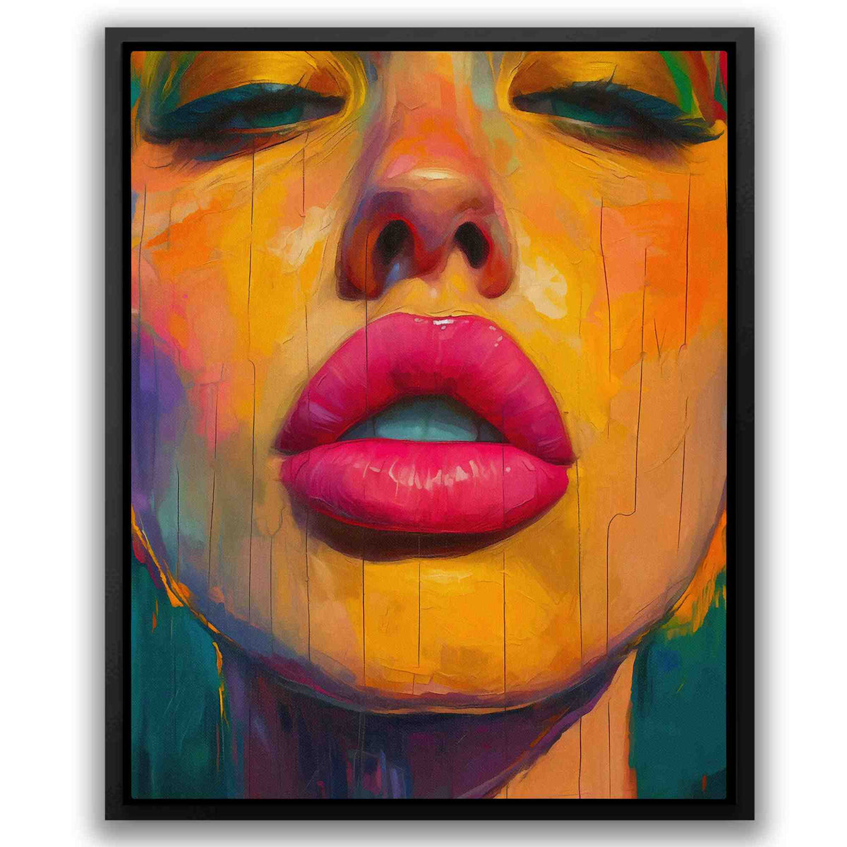 Big Lips - Luxury Wall Art