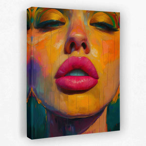 Big Lips - Luxury Wall Art