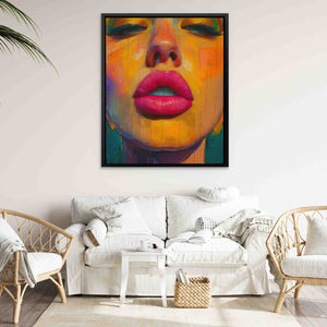 Big Lips - Luxury Wall Art