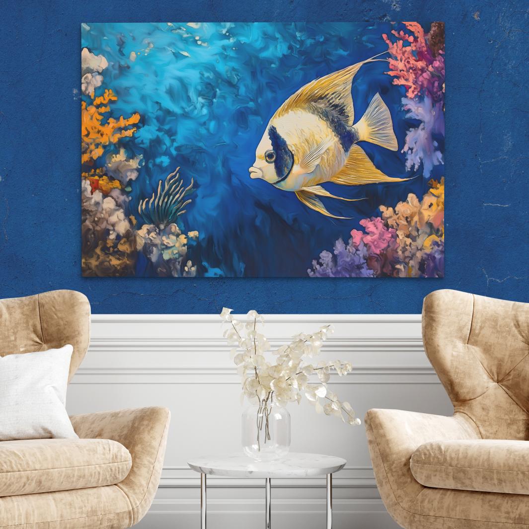 Big Lips Fish - Luxury Wall Art
